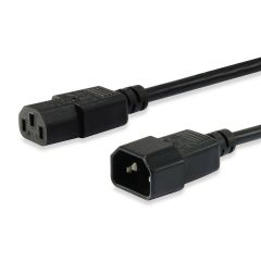 Equip High Quality Power Cord, C13 to C14, 1.8m 112100