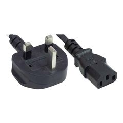Manhattan Power cable IEC 60320 C13 to BS 1363 (M) 1.8 m 382786