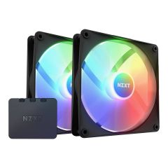 NZXT F Series F140 RGB Core Case fan 140 mm black RFC14DFB1