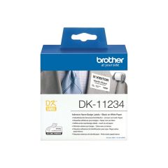 Brother DK11234 Paper selfadhesive black on white DK11234