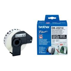 Brother DK22214 White Roll (1.2 cm x 30.5 m) thermal DK22214