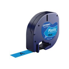 DYMO LetraTAG Plastic blue Roll (1.2 cm x 4 m) 1 S0721650