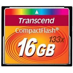 Transcend Flash memory card 16 GB 133x TS16GCF133