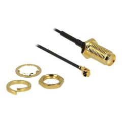 DeLOCK Antenna cable IPEX (F) to SMA (M) 5 cm 89433