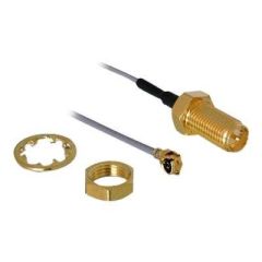DeLOCK Antenna cable RPSMA (M) to IPEX (M) 20 cm 88340