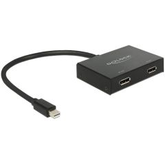 DeLock Displayport 1.2 Splitter 1 x mini Displayport in > 87695