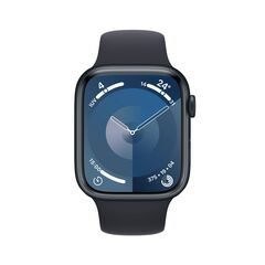 Apple Watch Series 9 (GPS) 45 mm midnight aluminium MR993QFA
