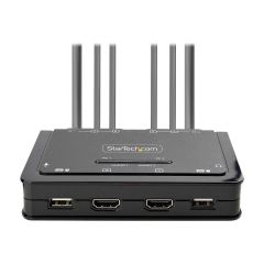 StarTech.com 2Port KVM switch C2DH46UA2CBLKVM