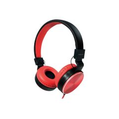 LogiLink HS0049RD Headphones onear wired HS0049RD