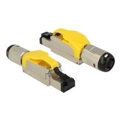 DeLOCK Network connector RJ45 (M) 6.6 cm STP CAT 6a 86287