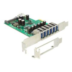 DeLock PCI Express Card > 6 x extern + 1 x intern USB 3.0 89377