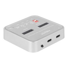 Delock SSD docking station bays: 2 M.2 M.2 NVMe Card 64138