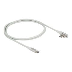 Delock USB cable USBC (M) angled, magnetic to USBC (M) 86703