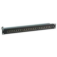 EFBElektronik Patch panel RJ45 X 24 black 37667SW.1M