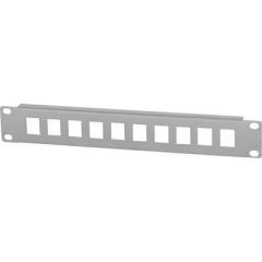 Intellinet Patch Panel, Blank, 10, 1U, 10Port, Grey 714969