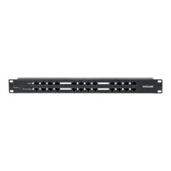 Intellinet PoE Patch Panel, 24 Port Patch Panel 720342