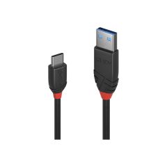 Lindy Black Line USB cable USBC (M) to USB Type A (M) 36915