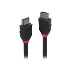 Lindy Black Line HDMI with Ethernet cable HDMI male 36474