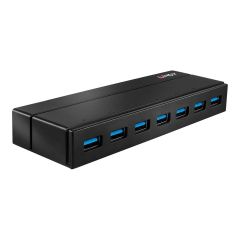 Lindy USB 3.1 Hub 7 Port with Charging Function Hub 7 x 43228