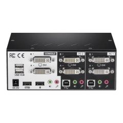 TRENDnet TK232DV KVM audio USB switch 2 x KVM audio TK232DV