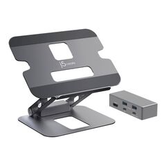 j5create JTS327 Docking station + notebook stand USBC JTS327N