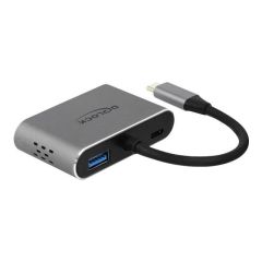 DeLOCK External video adapter USBC HDMI, VGA grey 64074