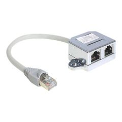 DeLOCK RJ45 Port Doubler Ethernet 100BaseTX splitter 65441