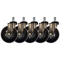 LC Power Caster 75 mm black (pack of 5) LCCASTERS7BBSPEED