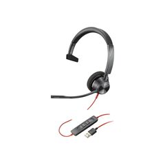 Poly Blackwire 3310 Blackwire 3300 series headset 767F7AA