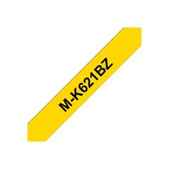 Brother MK621BZ Black on yellow Roll (0.9 cm x 8 m) 1 MK621BZ