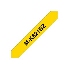 Brother MK621BZ Black on yellow Roll (0.9 cm x 8 m) 1 MK621BZ