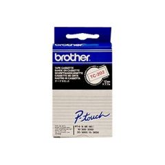 Brother White, red Roll (1.2cm x 7.7m) 1 pcs. printer TC202