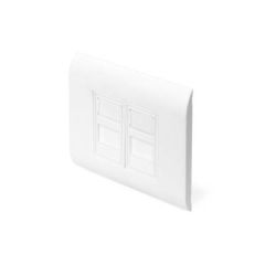 DIGITUS Wall mount plate white, RAL 9005 DN93802