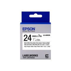 Epson LK6WBVN Vinyl black on white Roll (2.4 cm x 7 C53S656020
