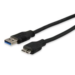 Equip USB cable USB Type A (M) to MicroUSB Type B (M) 128397