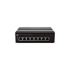 LevelOne 8-Port Fast Ethernet Industrial Switch IFS0801