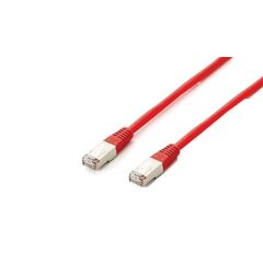 equip Cat 6A Platinum S FTP Patch Cable 3.0m Red 605622