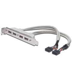 ASSMANN USB panel 10 PIN IDC (F) to USB (F) 25 AK300304002E