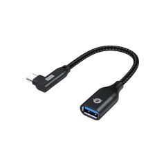 Conceptronic USB-C 90 angled to USB-A OTG ABBY19B