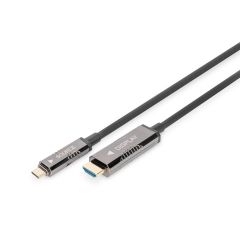 DIGITUS AOC Adapter cable 24 pin USB-C male 15m  AK-330150-150-S