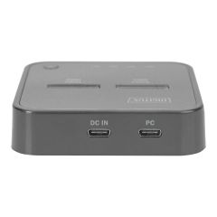 DIGITUS SSD docking station bays: 2 M.2 M.2 NVMe Card DA71545