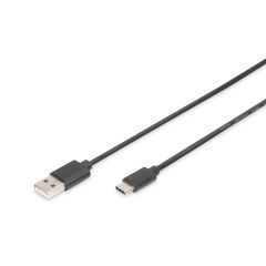 DIGITUS USB cable USBC (M) to USB (M) USB 2.0 DB300136018S