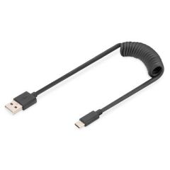 DIGITUS USB cable USB (M) to USBC (M) USB 2.0 AK300430006S