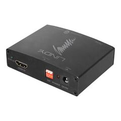 Lindy HDMI 4K Audio Extractor with bypass HDMI audio 38167