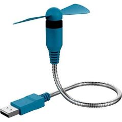 RealPower USB mini Ventilator blue  USBA flexibel 5 335265