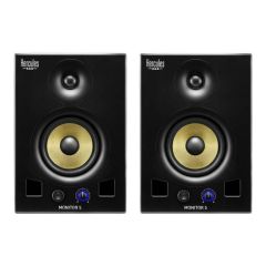 Hercules DJ Monitor 5 - Monitor speakers - 80 Watt - 2- | 4780905