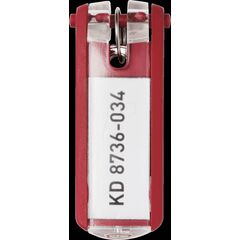 Durable KEY CLIP - Red - 68 mm - 25 mm - 6 pc(s) 195703