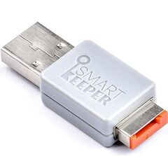 SmartKeeper Essential Lockable Flash Drive grey orange 32GB OM03OR