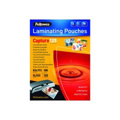 Fellowes Laminating Pouches Capture 125 micron - 83 x 1 | 5307101