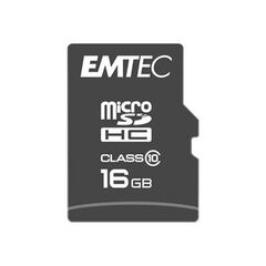 EMTEC - Flash memory card - 16 GB - Class 10 -  | ECMSDM16GHC10CG
